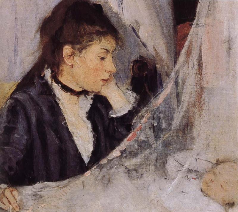 Berthe Morisot Detail of Cradle oil painting picture